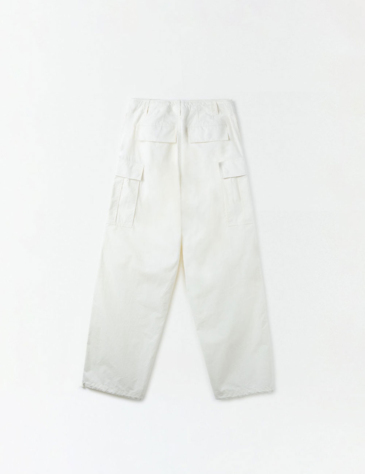 String Cargo Pants (Ivory)
